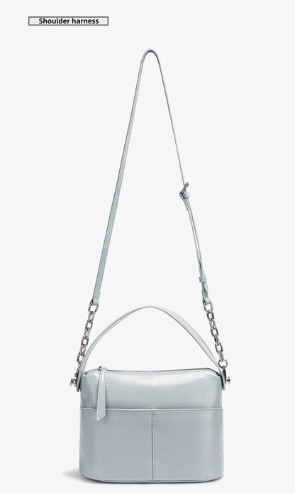 The Zency Black Top-Handle Bag