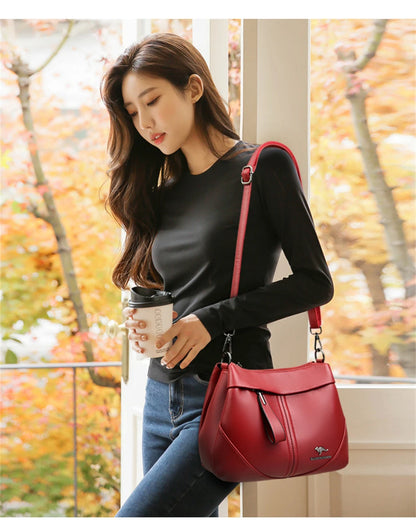 The Avenue Leather Crossbody