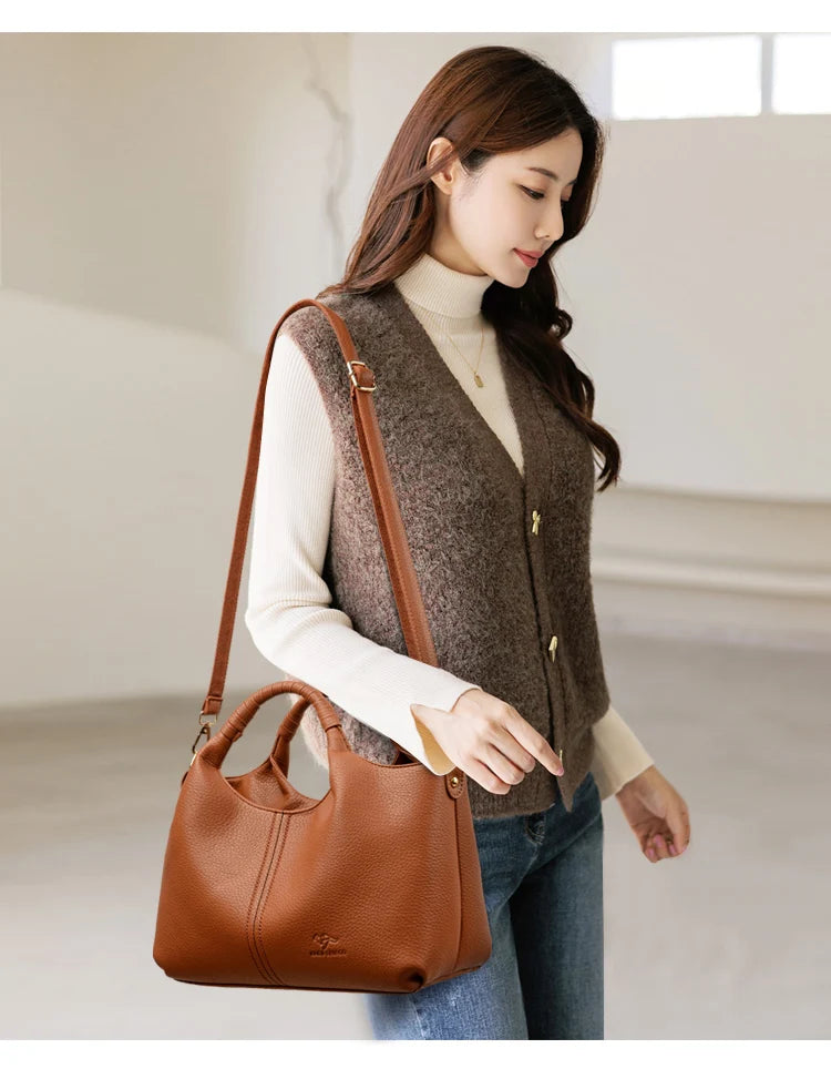 The Commuter Soft Leather Handbag