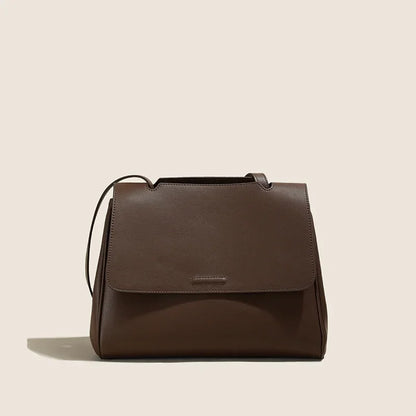 The Minimalist Cowhide Messenger