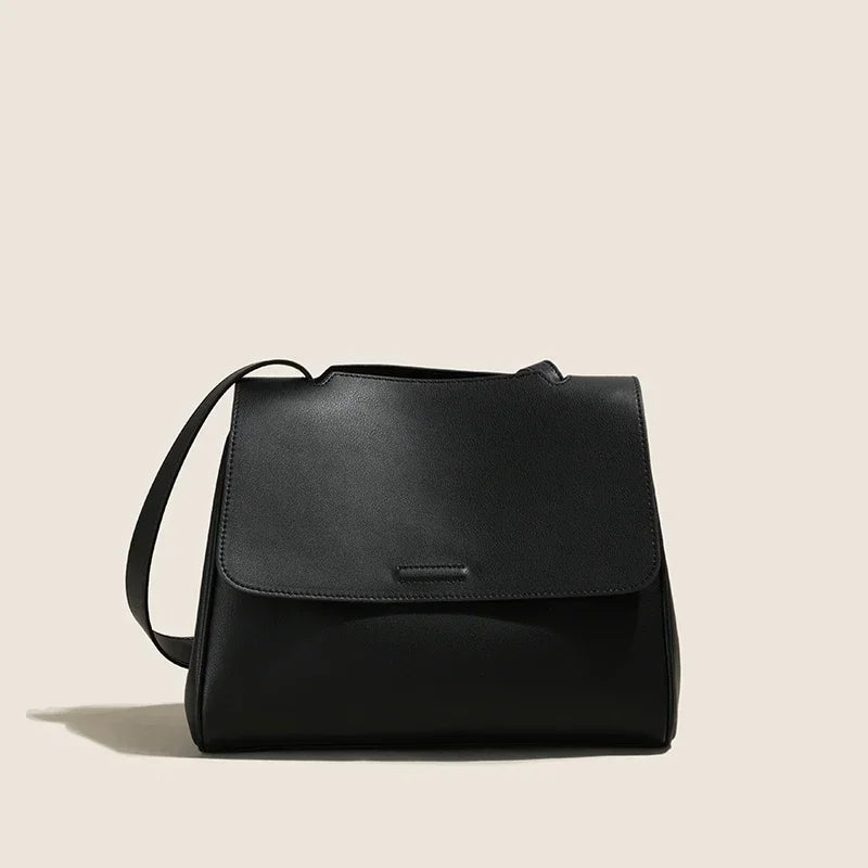 The Minimalist Cowhide Messenger