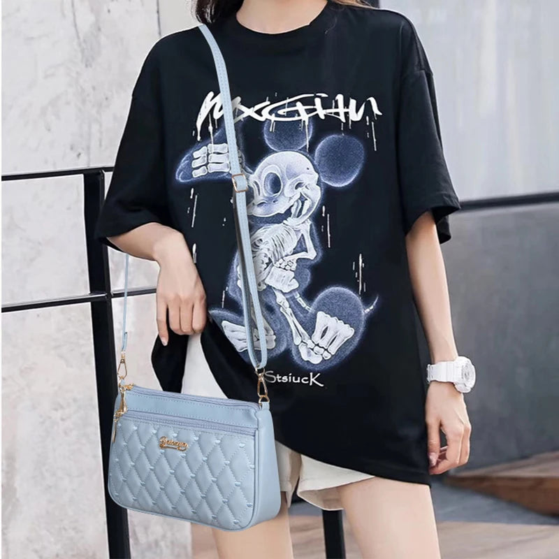 Women's Leather Handbag - Lovely