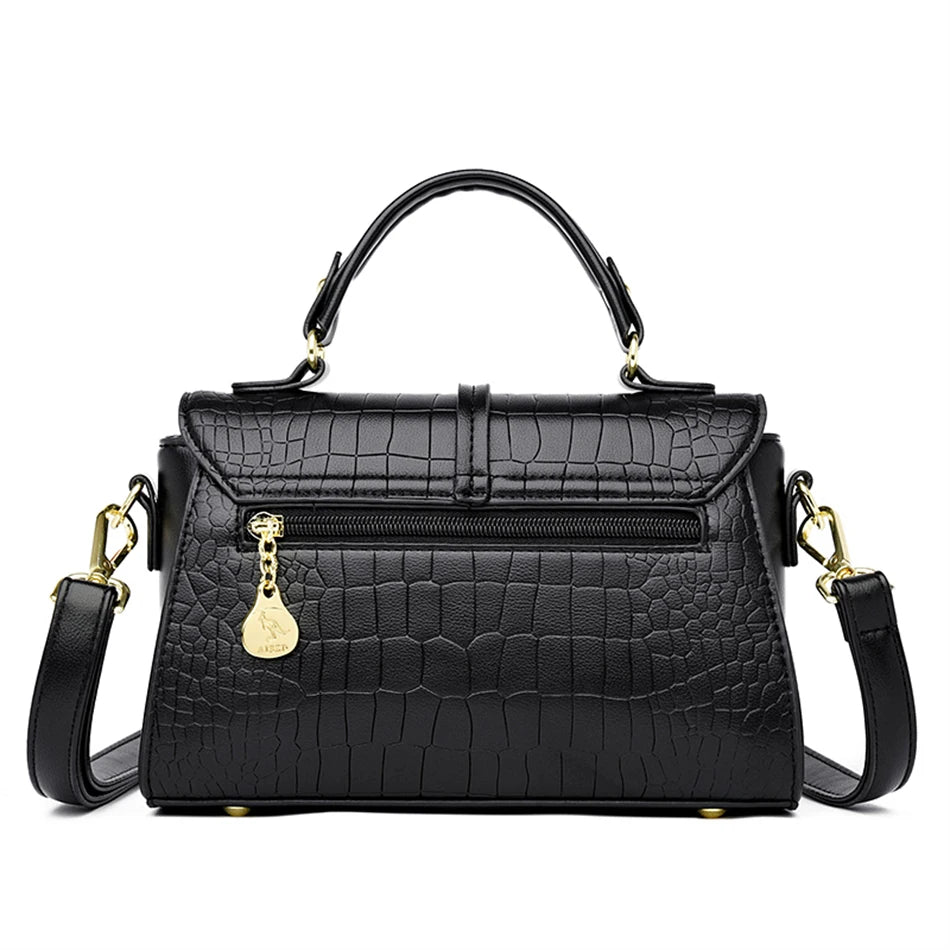 The Crocodile Leather Crossbody