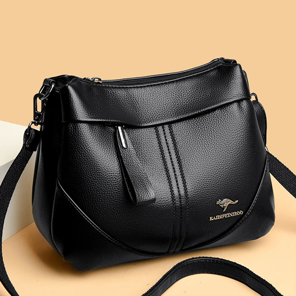 The Avenue Leather Crossbody