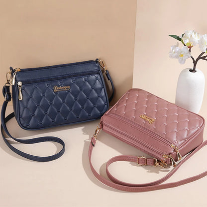 Women's Leather Handbag - Lovely