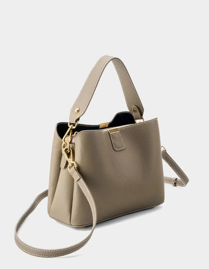 The Madison Genuine Leather Bucket Bag