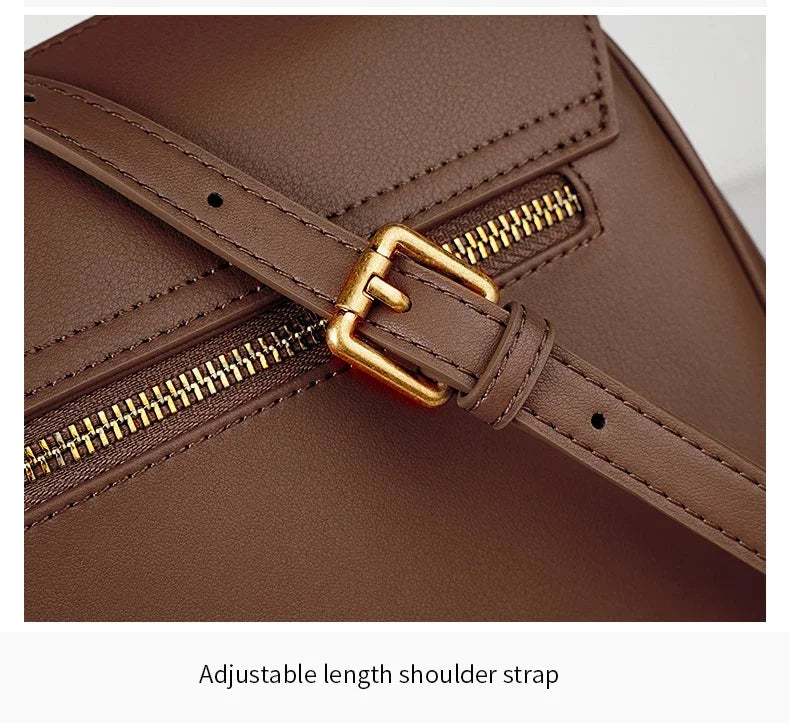 The Minimalist Cowhide Messenger