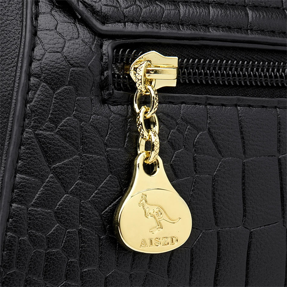 The Crocodile Leather Crossbody