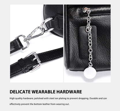The Zency Leather Crossbody Bag