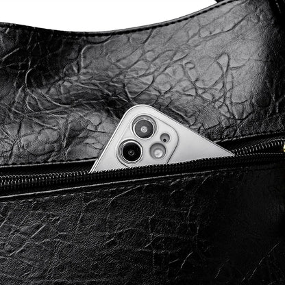 The Sovereign Leather Top-Handle Tote