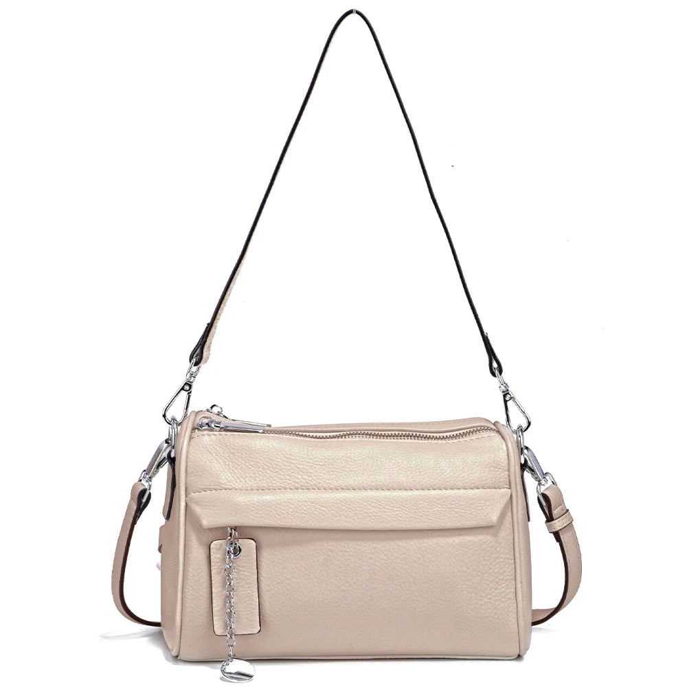 The Zency Leather Crossbody Bag