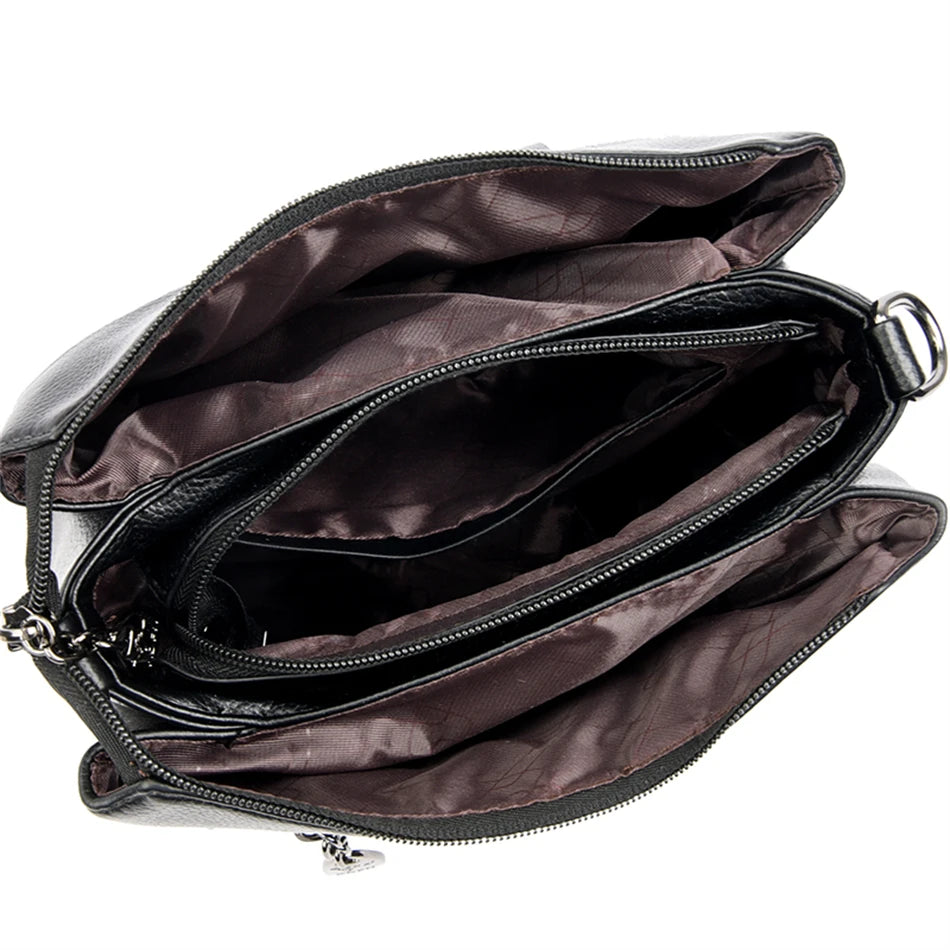 The Avenue Leather Crossbody