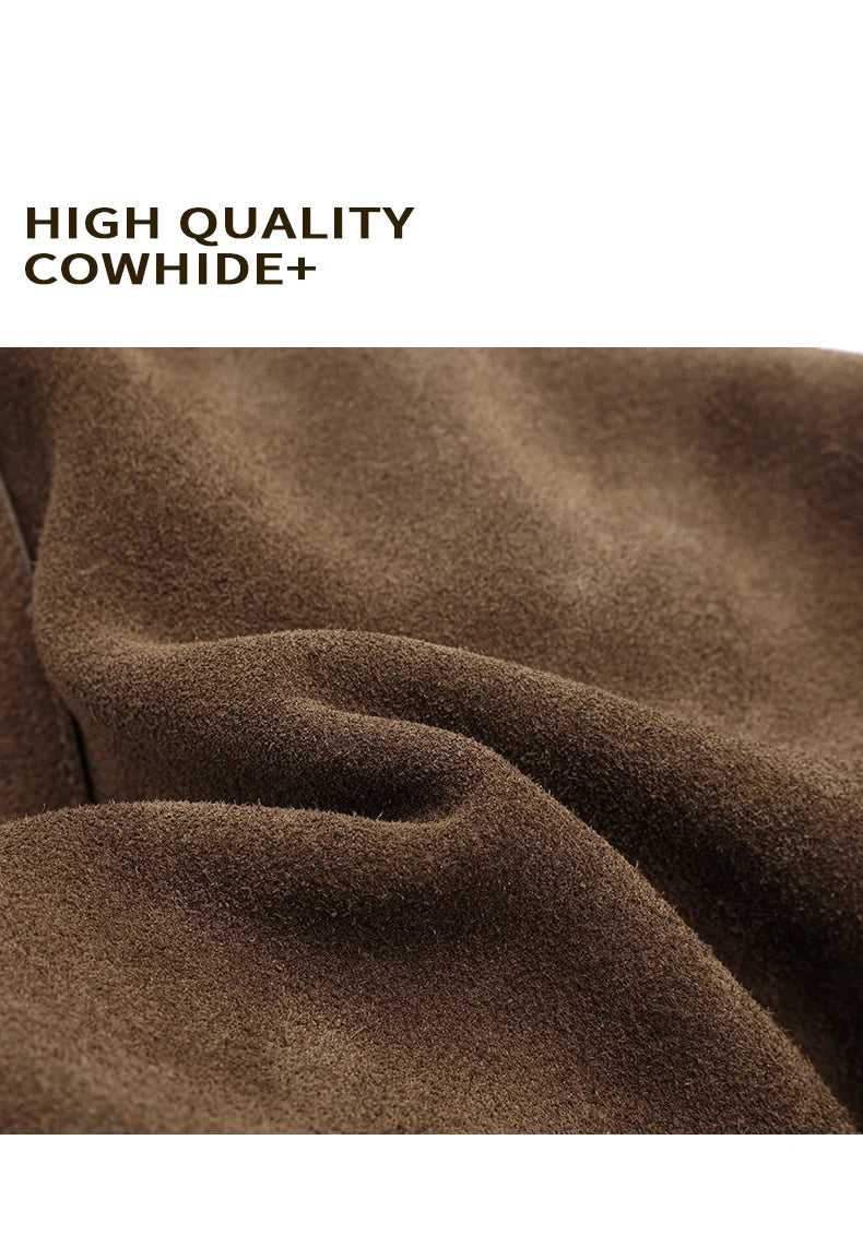 The Heritage Large Suede Tote