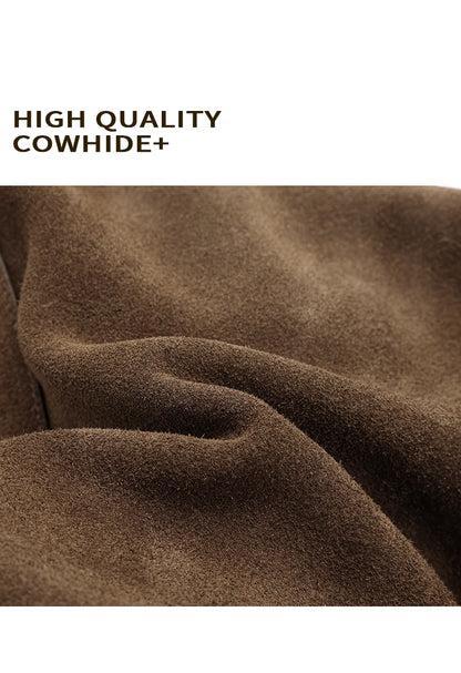 The Heritage Large Suede Tote