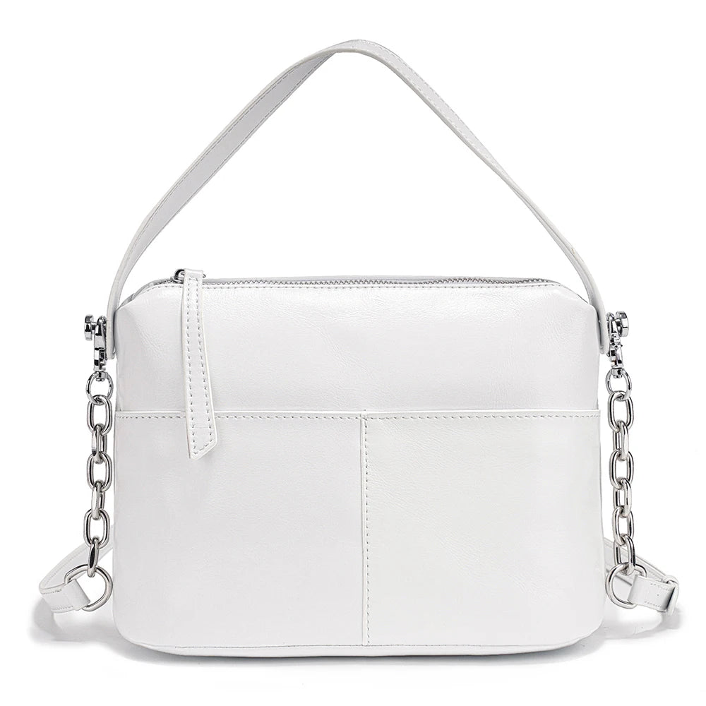 The Zency Black Top-Handle Bag