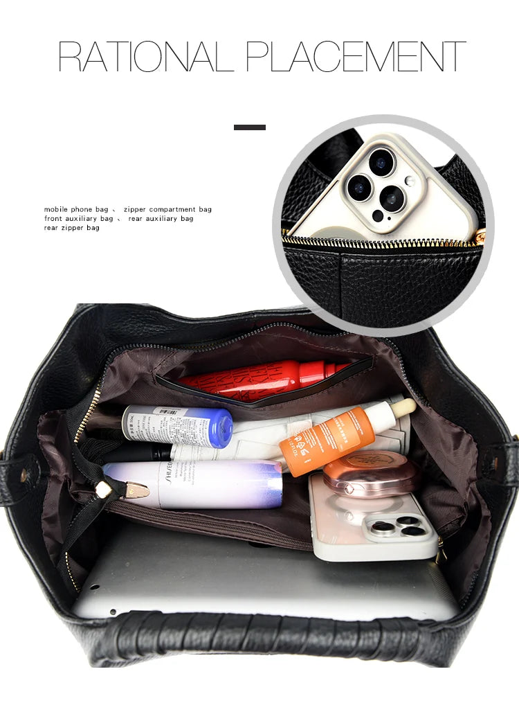 The Commuter Soft Leather Handbag