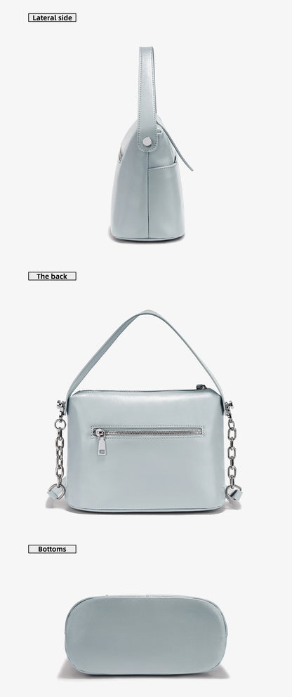 The Zency Black Top-Handle Bag