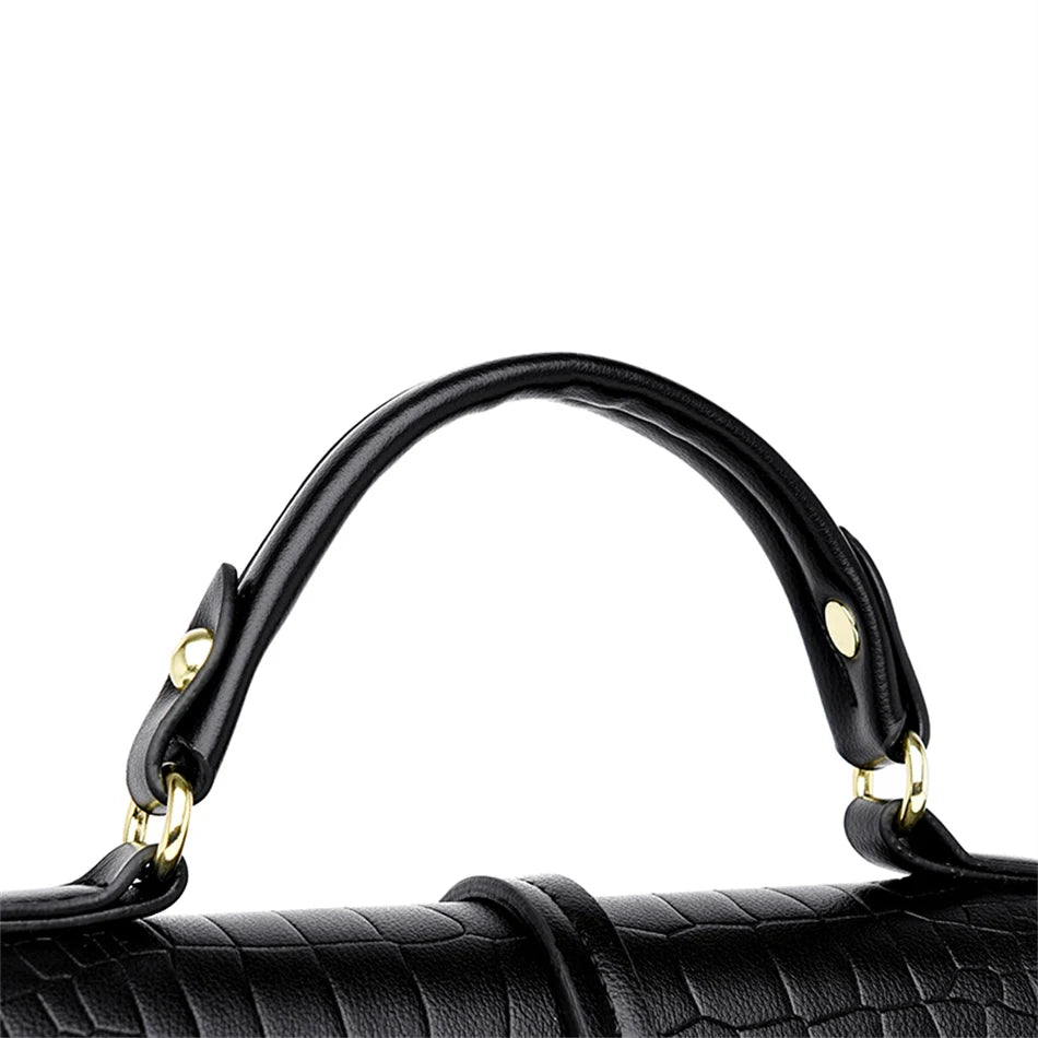 The Crocodile Leather Crossbody