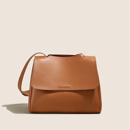 The Minimalist Cowhide Messenger