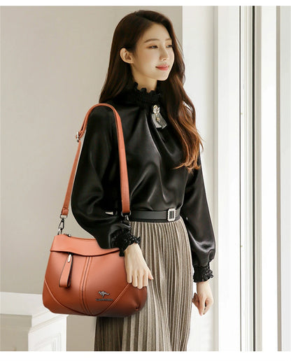 The Avenue Leather Crossbody