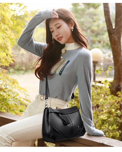 The Avenue Leather Crossbody
