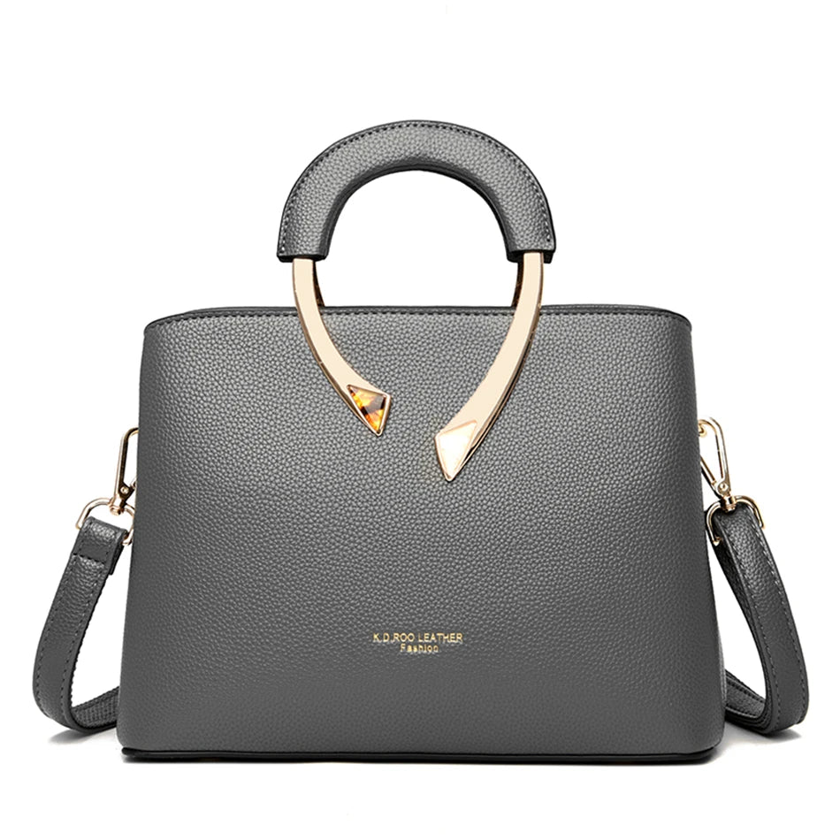 The Vanderwah Premium Leather Tote