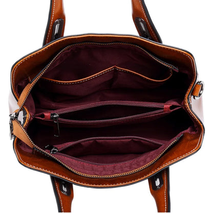 The Madison Oil Wax Leather Purse