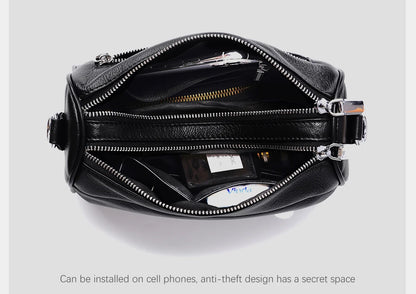 The Zency Leather Crossbody Bag