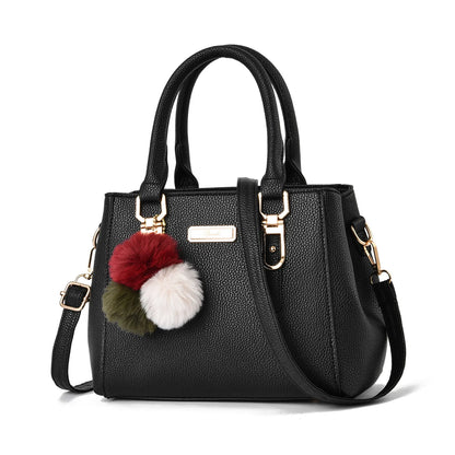 Slouchy Casual Leather Shoulder Bag