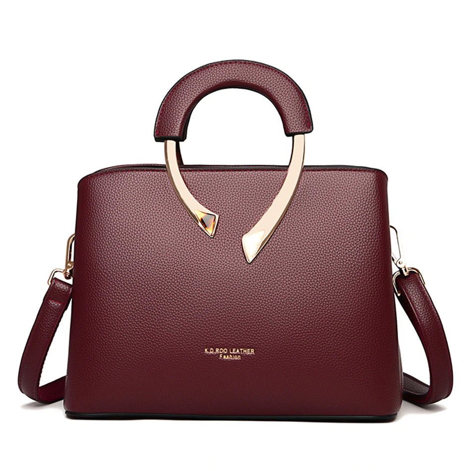 The Vanderwah Premium Leather Tote
