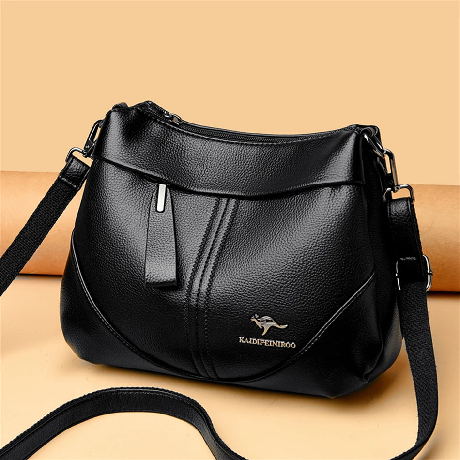 The Avenue Leather Crossbody