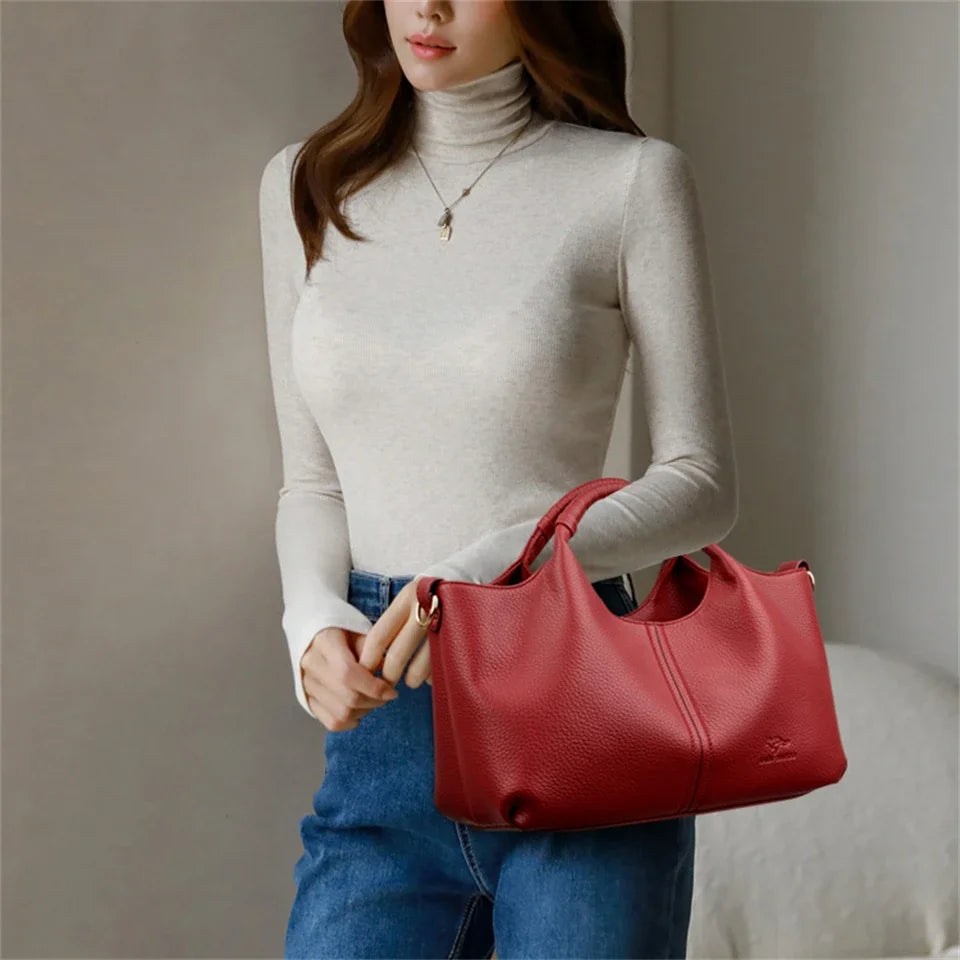 The Commuter Soft Leather Handbag