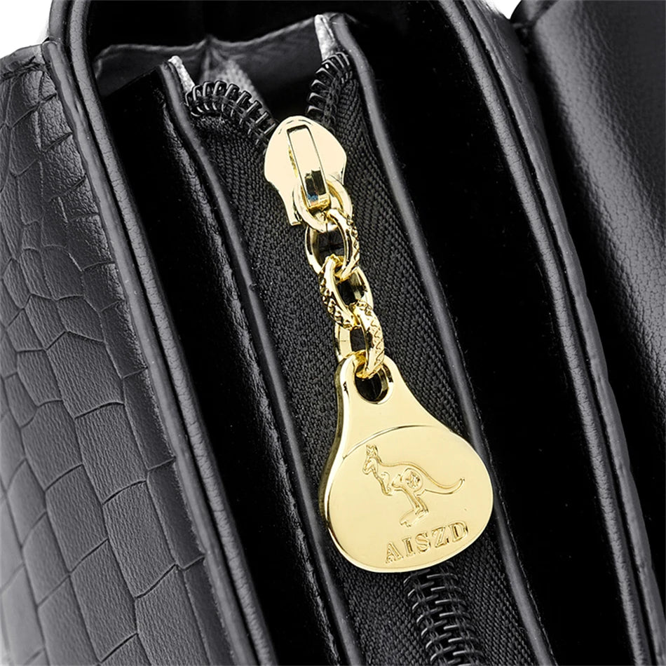 The Crocodile Leather Crossbody