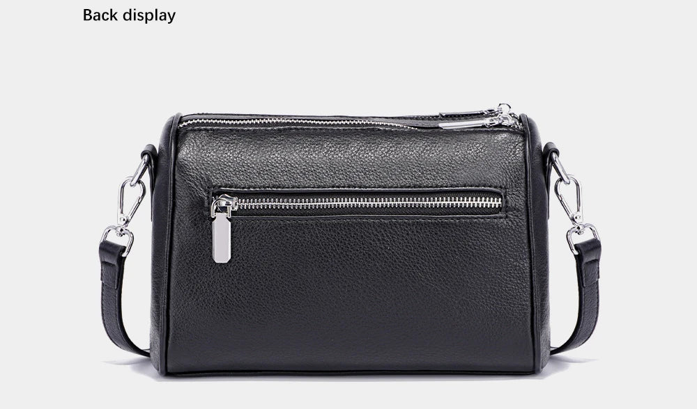The Zency Leather Crossbody Bag