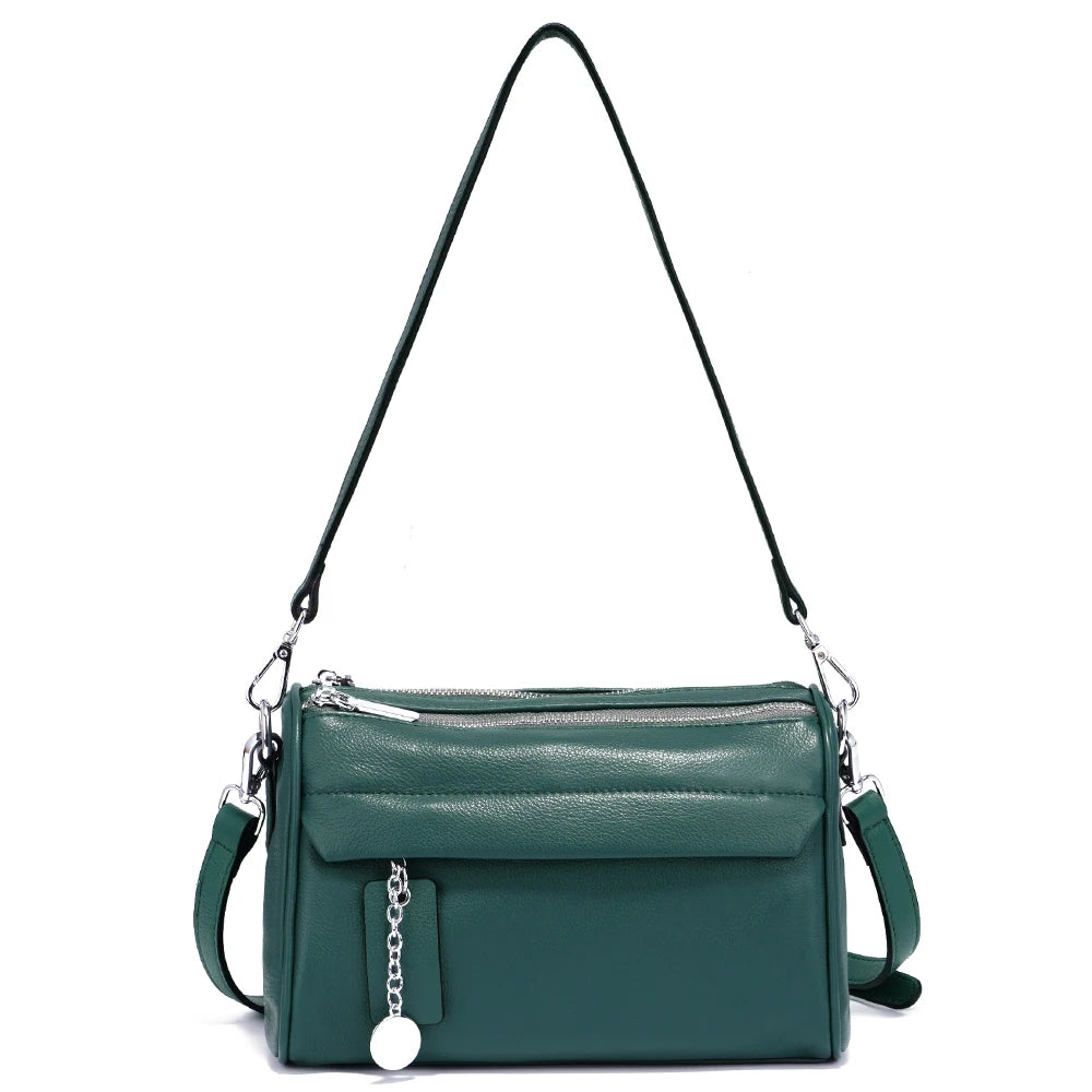 The Zency Leather Crossbody Bag