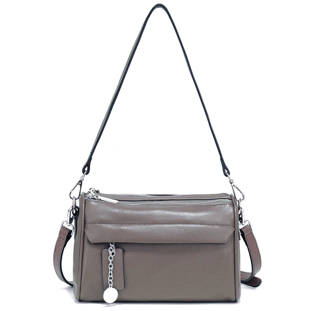 The Zency Leather Crossbody Bag