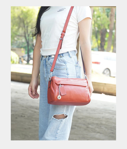 The Zency Leather Crossbody Bag
