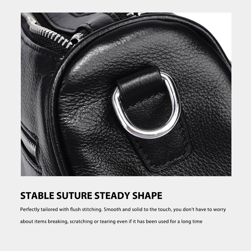 The Zency Leather Crossbody Bag