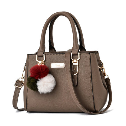 Slouchy Casual Leather Shoulder Bag
