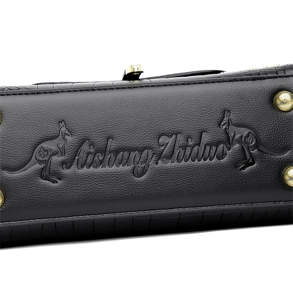 The Crocodile Leather Crossbody