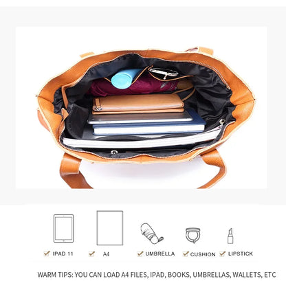 The Retro Large Capacity Handbag