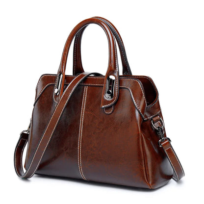 The Madison Oil Wax Leather Purse