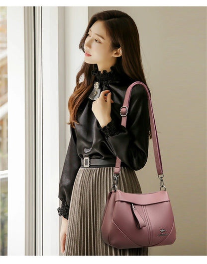The Avenue Leather Crossbody