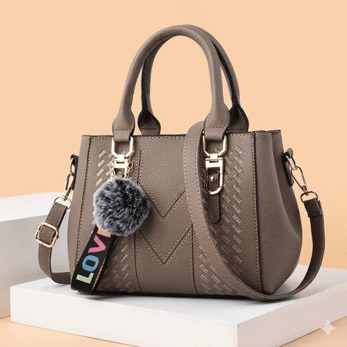 Women's Leather Handbag - Lovely