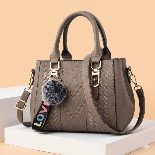 Women's Leather Handbag - Lovely