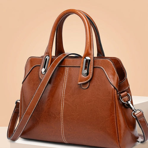 The Madison Oil Wax Leather Purse